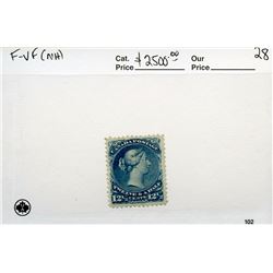 Canada Mint #28 F-VF (NH).