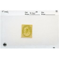 Canada Mint #81 F (NH).