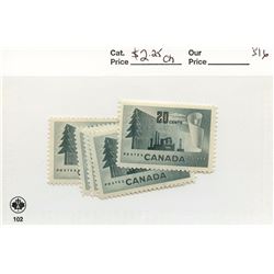 Canada Mint lots; includes 5 #316 in F-VF (NH)