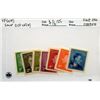 Image 1 : Canada Mint lots; includes #O16 to #O20 & #O28-O29 in VF (NH) condition except #O19 in VF (H) condit