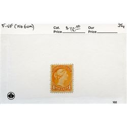 Canada Mint #35a F-VF (No Gum).