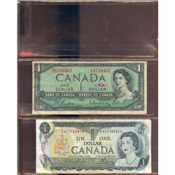 1954 $1 BC-37b #A/O, $2 BC-38d #P/G & #U/G, BC-38b #M/R, BC-39b #E/X, #P/S & #A/S, BC-40b #R/V, #I/T