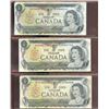 Image 2 : 1954 $1 BC-37b #A/O, $2 BC-38d #P/G & #U/G, BC-38b #M/R, BC-39b #E/X, #P/S & #A/S, BC-40b #R/V, #I/T