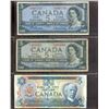 Image 8 : 1954 $1 BC-37b #A/O, $2 BC-38d #P/G & #U/G, BC-38b #M/R, BC-39b #E/X, #P/S & #A/S, BC-40b #R/V, #I/T