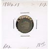 Image 1 : 1880-h 5¢ obv 3 (leaves F-3), in average grade.