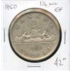 Image 1 : 1950 $1 1½WL, in average grade.