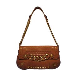 Michael Kors Studded Leather Shoulder Bag