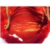 Image 3 : Chanel Red Rabbit Fur Classic Flap Bag- Limited Edition