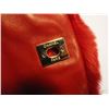 Image 6 : Chanel Red Rabbit Fur Classic Flap Bag- Limited Edition