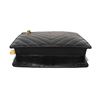 Image 5 : Chanel Black Lizard Chevron Quilted Shoulder Bag