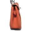 Image 5 : Hermes Orange Suede and Swift Leather Berline Bag-RARE