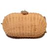 Image 3 : Chanel Tan Wicker Rattan Basket Shoulder Bag