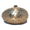 Image 1 : Judith Leiber Swarovski Crystal Gold Egg Minaudiere