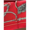 Image 3 : Hermes Vintage Red Gaucho Silk Scarf c1970s