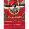Image 5 : Hermes Vintage Red Gaucho Silk Scarf c1970s