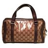 Image 2 : Gucci Coated Monogram Bowler Handbag