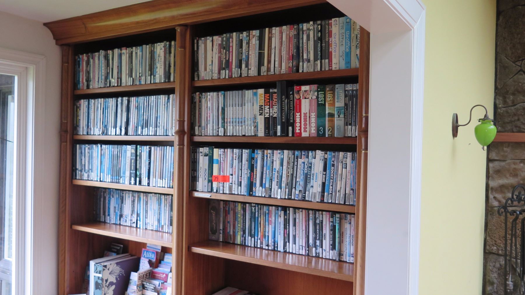Huge Collection of DVD Movies - In Movie Library