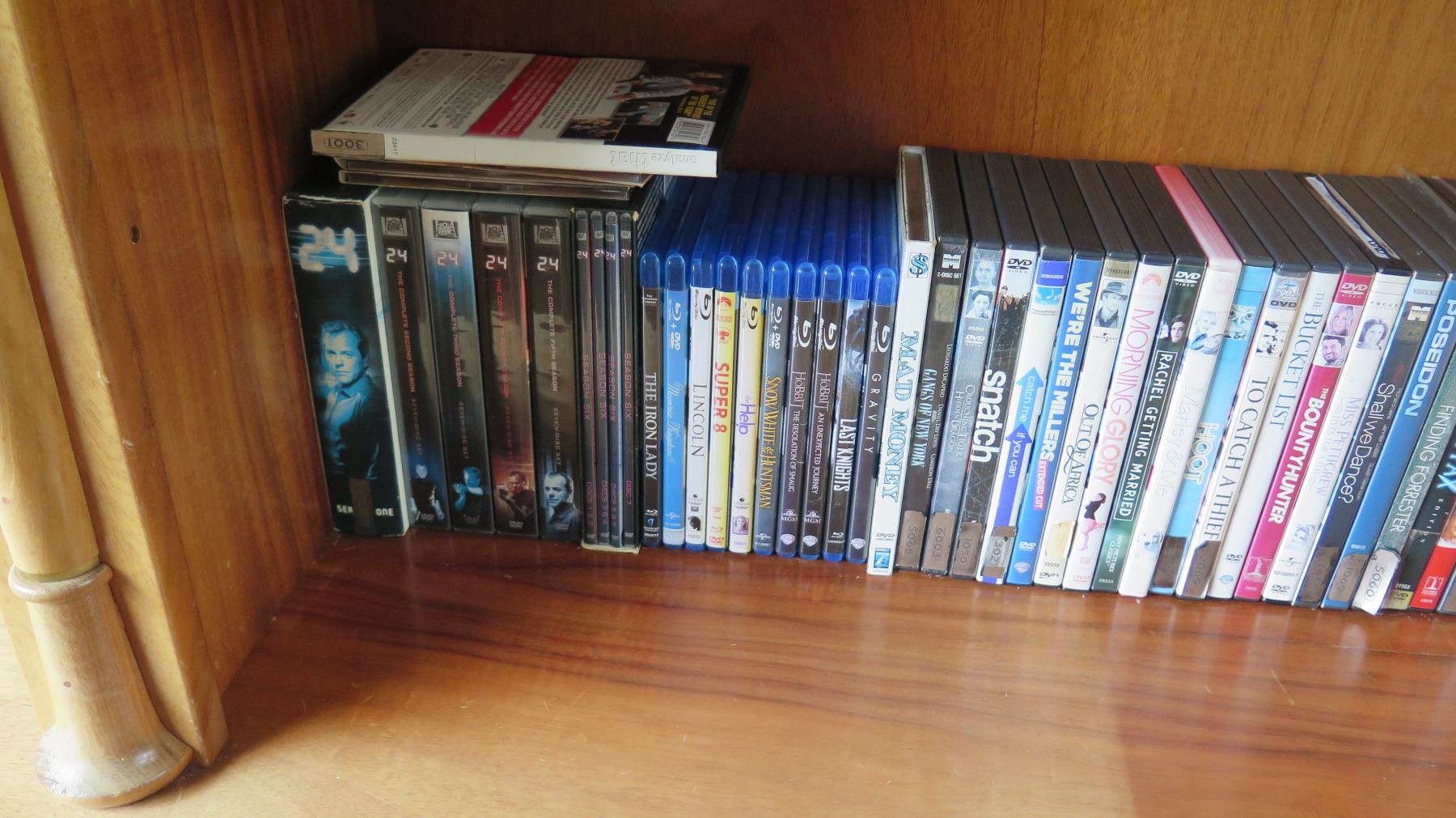 Huge Collection of DVD Movies - In Movie Library