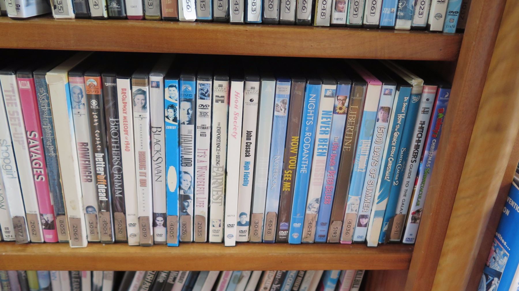 Huge Collection of DVD Movies - In Movie Library