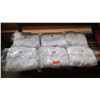 Image 1 : Qty 6 White Bath Robes, Unused, Some Have Brown Spots from Storage