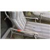 Image 2 : Qty 2 Metal Frame Patio Chaise/Loungers w/Cushions
