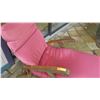 Image 2 : Slatted Teak Patio Chaise/Lounger w/Cushion
