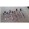 Image 2 : Entire Drawer of Misc. Flatware - Spoons, Knives, Forks (Fern Logo Pattern)