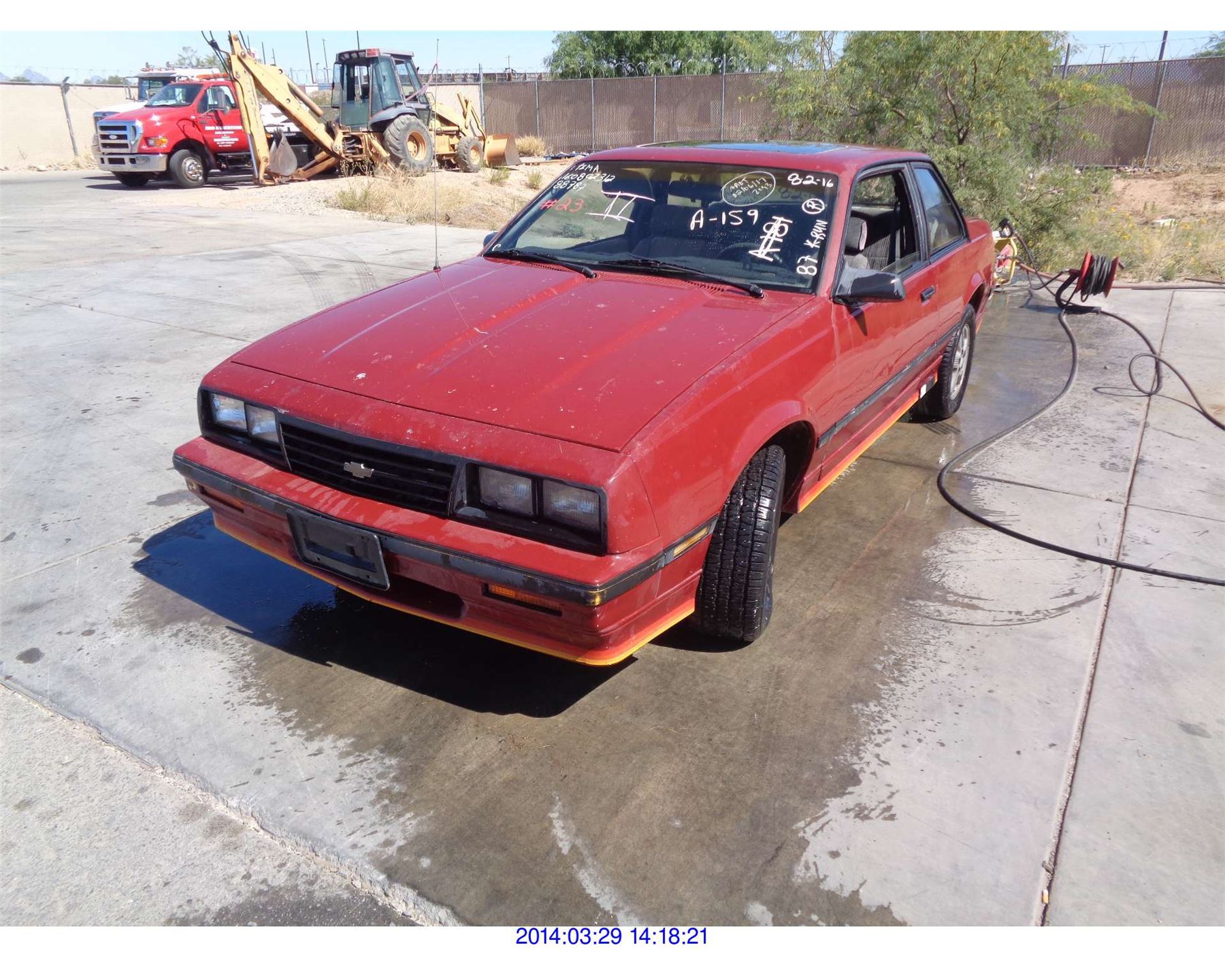 1987 - CHEVROLET CAVALIER - Rod Robertson Enterprises Inc.
