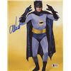 Image 1 : ADAM WEST SIGNED BATMAN 11 X 17 PRINT WITH COA