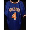 Image 1 : LEN DYKSTRA SIGNED NEW YORK METS JERSEY W COA