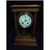 Image 1 : VINTAGE CLOCK W/ KEY & PENDULUM (WORKING)