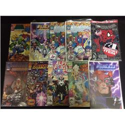 VARIOUS COMIC BOOKS LOT (WILD CATS, SPIDERMAN & MORE...)