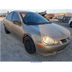 2002 - DODGE NEON
