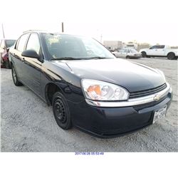 2005 - CHEVROLET MALIBU