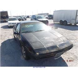 1984 - PONTIAC FIERO