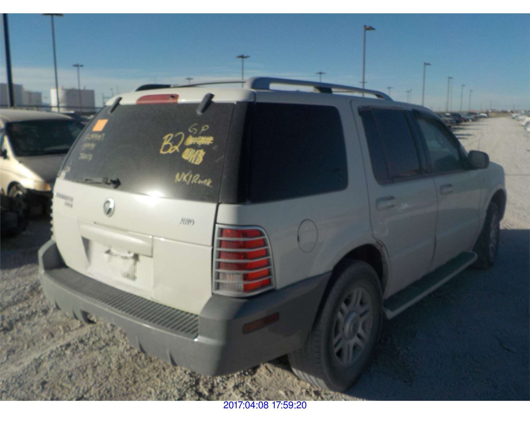 ... Image 4 : 2003 - MERCURY MOUNTAINEER // REBUILT SALVAGE ...