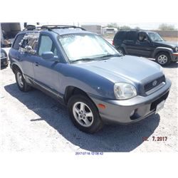 2001 - HYUNDAI SANTA FE