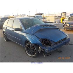 2003 - FORD FOCUS // REBUILT SALVAGE