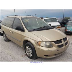 2001 - DODGE GRAND CARAVAN