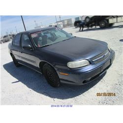 2000 - CHEVROLET MALIBU with TX Title