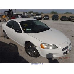 2002 - DODGE STRATUS
