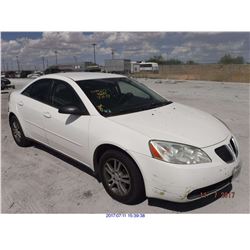 2005 - PONTIAC G6