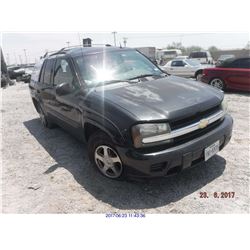 2005 - CHEVROLET TRAIL BLAZER // SALVAGE