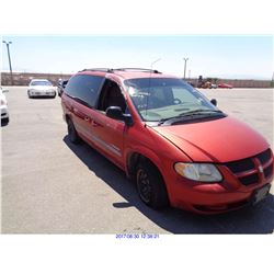 2001 - DODGE GRAND CARAVAN