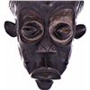 Image 7 : Exceptional African Lulua Wood Mask, Congo. Heavil