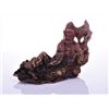Large Chinese Soapstone Carving Of Luohan. Estimat