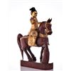 Antique Warrior On Horseback, Wonderfully Preserve