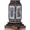 Image 5 : Vintage Chinese Porcelain Lamp With Capiz Shell Br