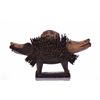 African Congo Yombe Four Headed Dog Nail Power Fig