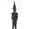 African Lulua Wood Power Figure Warrior King, Cong